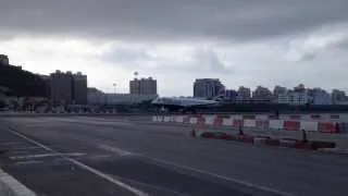 Gibraltar Takeoff British Airways A320