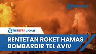 Tel Aviv di Ambang Kehancuran! Seusai Diterpa Bencana kini Dibombardir Hamas dengan Rentetan Rudal