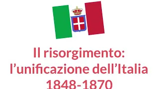 Risorgimento e unità d’Italia facile