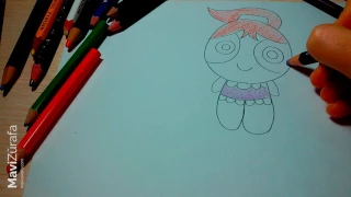 Powerpuff Girl Bunny Çiziyoruz Çocuklar  | How to draw a POWERPUFF GIRL BUNNY