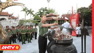 Công an tỉnh Hà Nam tưởng niệm các anh hùng liệt sĩ | Tin tức 24h mới nhất | ANTV