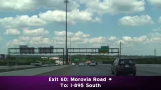 I-95 North: Baltimore, Maryland