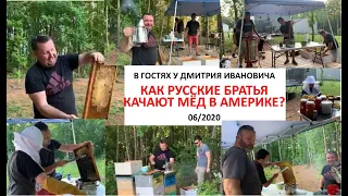 В ГОСТЯХ У ДМИТРИЯ ИВАНОВИЧА - Как качать мёд? 06/2020
