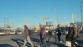 Driving DownTown Toronto DownTown (401 East to DVP TO Wynford Drive Exit)