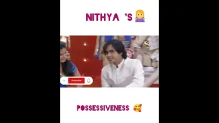 Nithya 's cute possessive 😡🤩#ninaithale inikkum serial