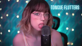 ASMR tongue flutters & mouth sounds that hit different