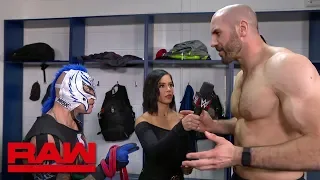 Cesaro questions whether Rey Mysterio is Dominick’s father: Raw, May 13, 2019