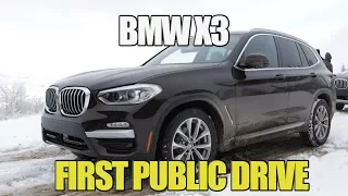 2018 BMW X3 North American Launch - First Drive, Impressions and Review