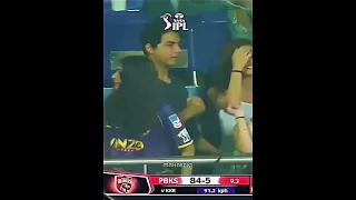 aryan Khan cheering with Ananya Pandey #aryankhan #ananyapandey #ipl #aryanstatus #aryan