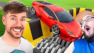 Lamborghini Vs Shredder MrBeast REACTION!!!