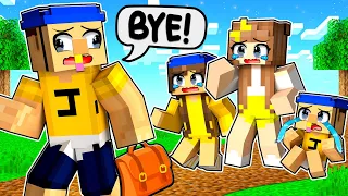 Jeffy LEAVES His Family In Minecraft!