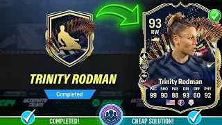 93 TOTS Trinity Rodman SBC Completed - Cheap Solution & Tips - FC 24