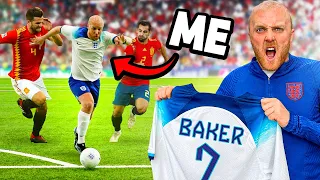 I Spent 24 HOURS as an ENGLAND FOOTBALLER & Scored!! (WORLD CUP)