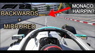 MONACO LOOKS INSANE BACKWARDS AND MIRRORED | F122