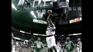 Michael Jordan Misses a Dunk Vs. Boston, 2002-03.