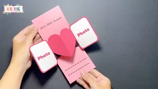 THIỆP BẬT DÁN ẢNH / Pop up Card - NGOC VANG Handmade