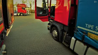 POV driving by Scania truck from Schiphol to Venlo Netherlands