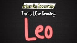 Leo Someone Returns but You Should Know Why ???? INSANELY ACCURATE TAROT LOVE READING - January 2022