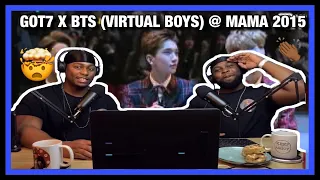 GOT7 X BTS (VIRTUAL BOYS) @ MAMA 2015|Brothers Reaction