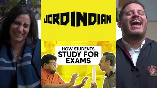 How Students Study For Exams Part. 1 JORDINDIAN REACTION By Arabs