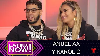 Anuel AA y Karol G: sus tatuajes de amor | Latinx Now | Telemundo