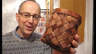 Making A Tree Bark Basket, Step By Step 4K