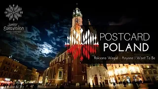 #100lat 🇵🇱❤️ || JESC 2018 || Roksana Węgiel – Anyone I Want To Be – Poland [POSTCARD] 🇵🇱