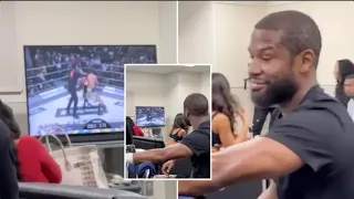 Floyd Mayweather’s Reaction to His Bodyguard Getting Knocked Spark Out Is Priceless