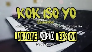 Kok iso yo (Guyonwaton) - Karaoke nada cewek