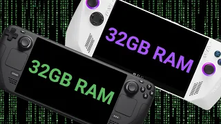 How to edit Steam Deck and ROG Ally BIOS for 32GB RAM