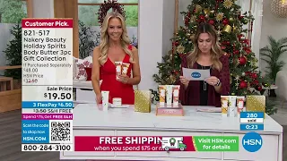 HSN | Nakery Beauty Gifts- All On Free Shipping 12.05.2022 - 12 PM