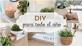 IDEAS DECORATIVAS Para Todo el Año 🏡 Muy Fáciles y Económicas - Diy HOME DECOR IDEAS.