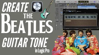 how to create the beatles guitar tone (in logic pro!)