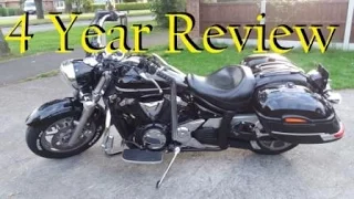 Yamaha XVS1300 Midnight Star 4 year Review.