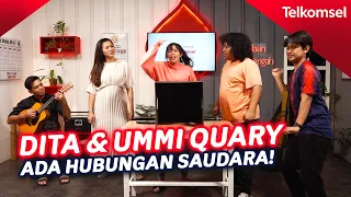 Ummi Quarry & Dita Bak Adek Kakak, Kerjanya Teriak!