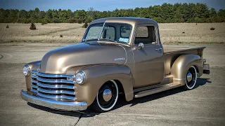 Restomoded 1952 Chevy 5 Window 3100 Pickup For Sale~FI Ram Jet~700R4~A/C~PW~Rack