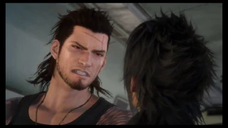 FINAL FANTASY XV Gladiolus Angry at Noctis Cutscene