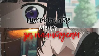 [ amv ] - похороните меня за плинтусам... || Грустный клип || Лис, я и секретная служба||