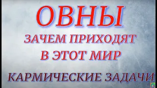 Знаки Зодиака - Овны. Зачем приходят в этот мир. Кармические задачи...