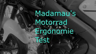 madamau's motorrad ergonomie test //Yamaha xsr 125