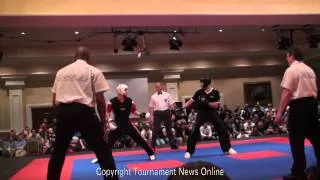 Gregorio Di Leo vs Mark McDermot -74 kg Semi Contact Final at the Irish Open 2012