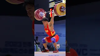 Tian Tao (89kg 🇨🇳) 210kg / x222kg / 222kg C&J World Record! #cleanandjerk #weightlifting