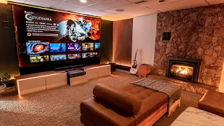 The Modern DREAM Home Theater Room Makeover 2023