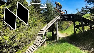 First Time Hitting This Double Black Trail! - Whistler Bike Park Opening Day 2