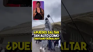 😳¿Puedes Saltar Tan Alto Como Cristiano Ronaldo? Reto En Las Calles (Entrenamiento De Fútbol)⚽️