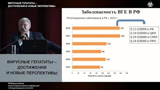 Прогресс в изучении и профилактике вирусных гепатитов. Михайлов М.И.