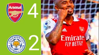 Highlight Arsenal Vs Leicester City [4-2] Full Time Falanqeynta Ciyaaraha Arsenal Vs Leicester