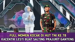 Viral Di Instagram! Kecantikan Lesti Tampil Di Konser Hut TNI Yang Ke 78 Buat Semua Prajurit Salting