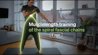 7 MIN mobility exercises for the spiral fascia chains | Muscle length training | BLACKROLL®