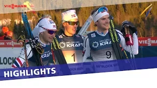 Highlights | Andersen leads rare Norwegian sweep at Lillehammer | FIS Nordic Combined